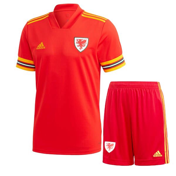 Camiseta Gales 1ª Niño 2020 Rojo